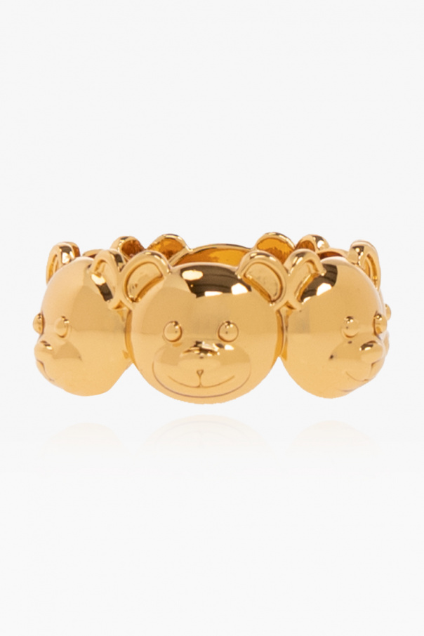 【関税込み】Moschino ゴールド Teddy Family リング Teddy bear ring Moschino - SchaferandweinerShops Japan